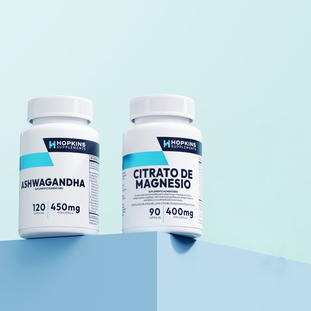 Pack Citrato de Magnesio + Ashwagandha