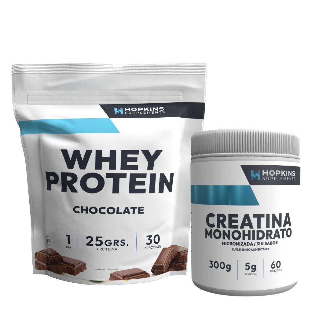 Pack Whey Protein + Creatina Monohidrato