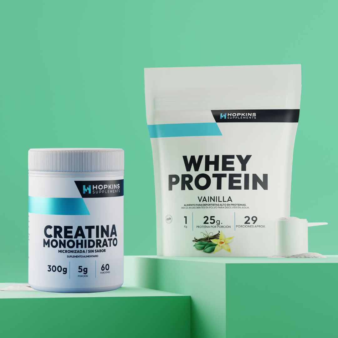 Pack Whey Protein + Creatina Monohidrato