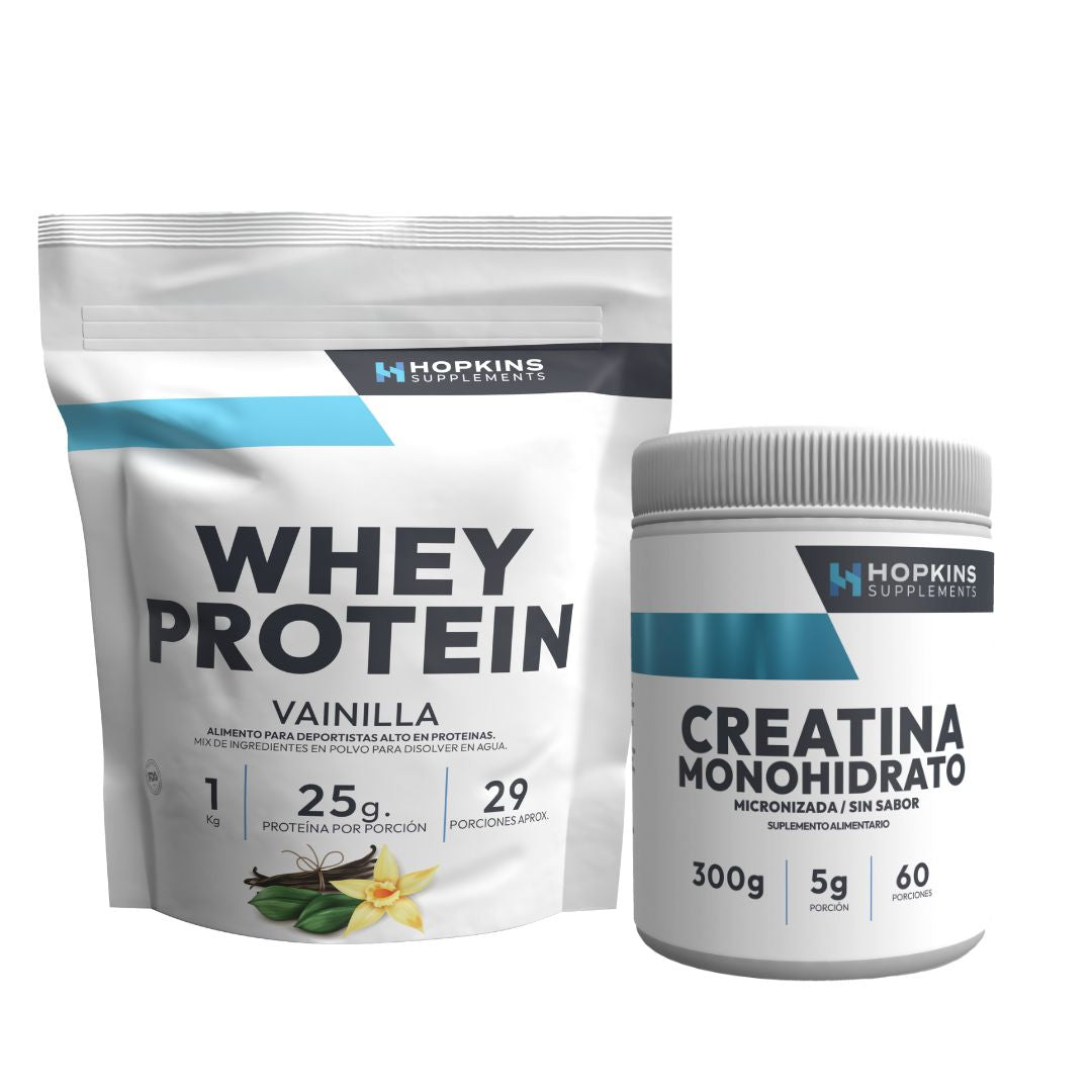 Pack Whey Protein + Creatina Monohidrato